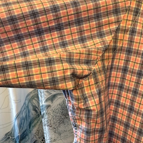 Ralph Lauren Men's Pink and Blue Plaid Shirt - Picture 7 of 9